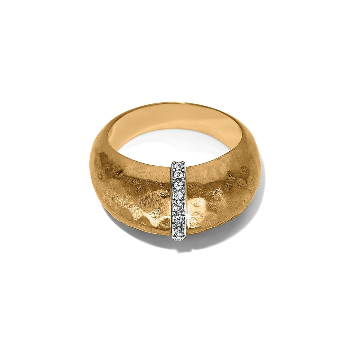 Meridian Geo Domed Ring — Gold