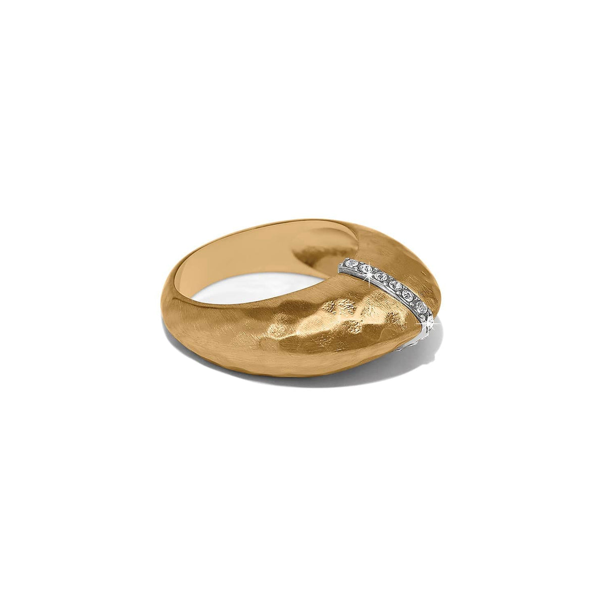 Meridian Geo Domed Ring — Gold
