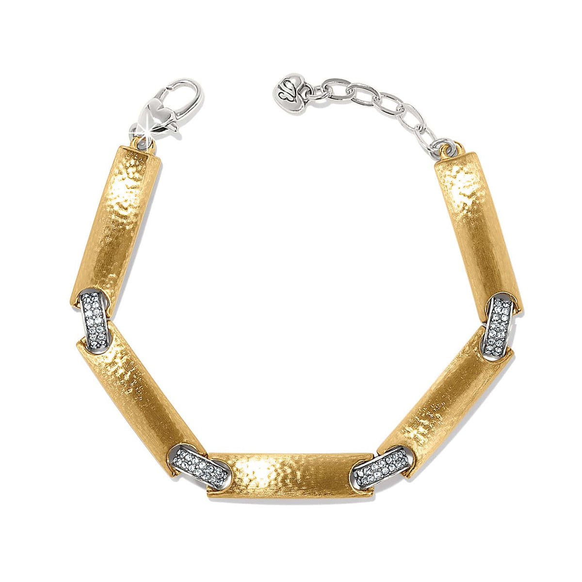 Meridian Geo Link Bracelet — Gold