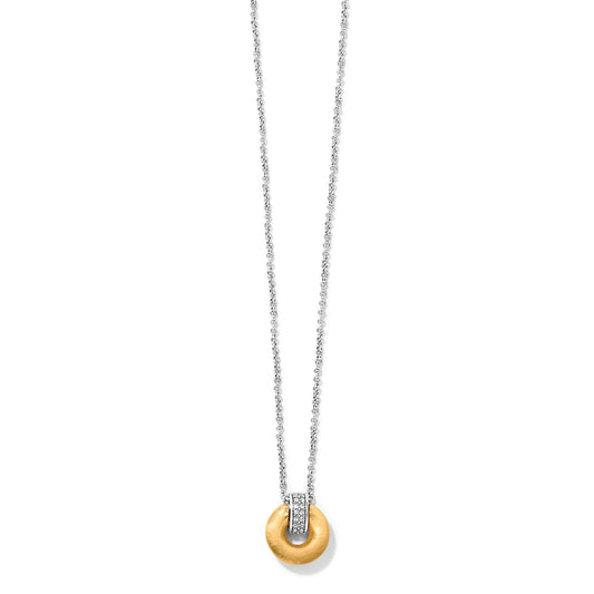 Meridian Geo Mini Pendant Necklace — Gold