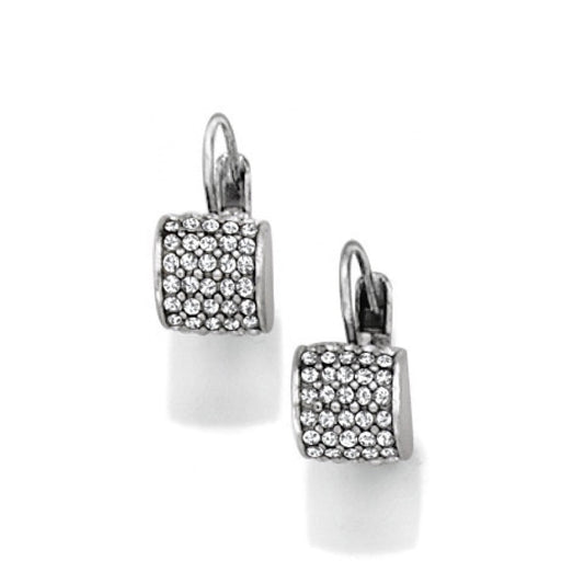 Meridian Leverback Earrings — Silver