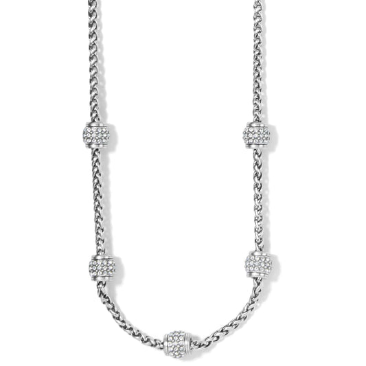 Meridian Petite Short Necklace — Silver