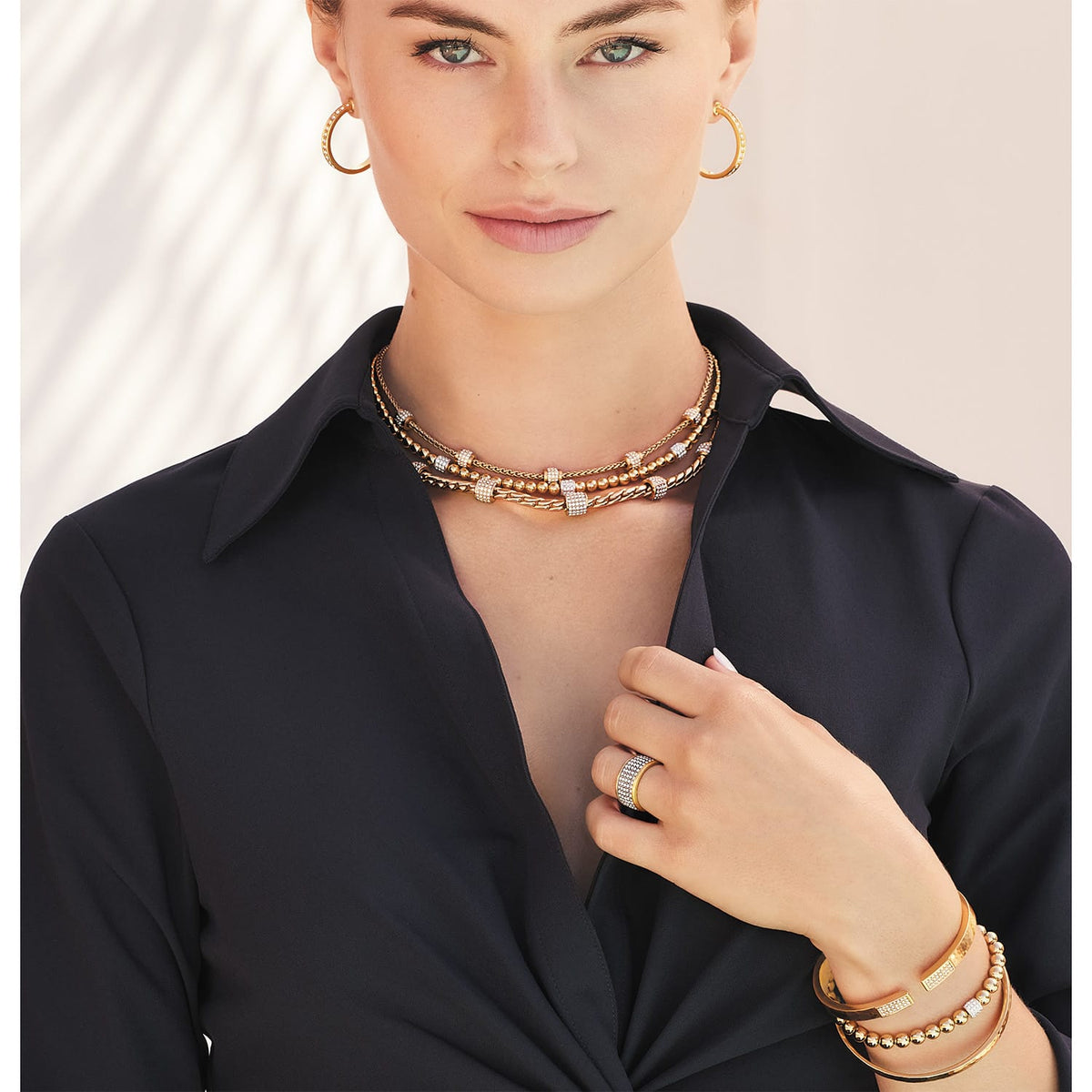 Meridian Petite Stretch Bracelet by Brighton