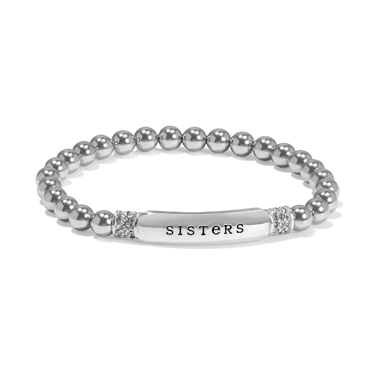 Meridian Sisters Petite Stretch Bracelet — Silver