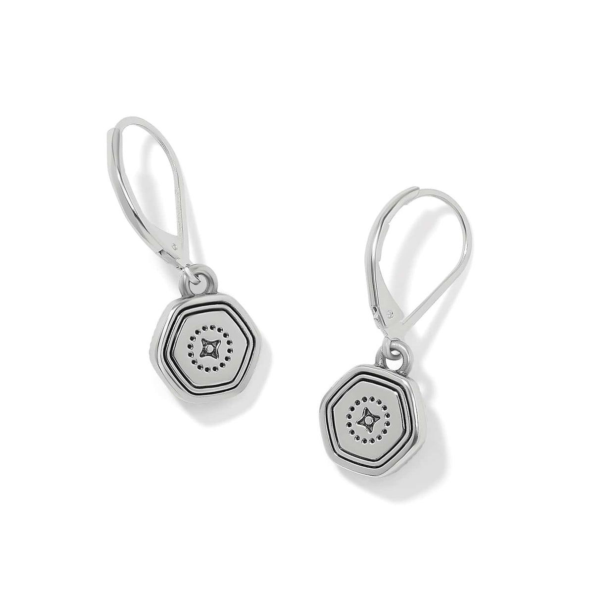Mosaic Nova Mini Leverback Drop Earrings by Brighton