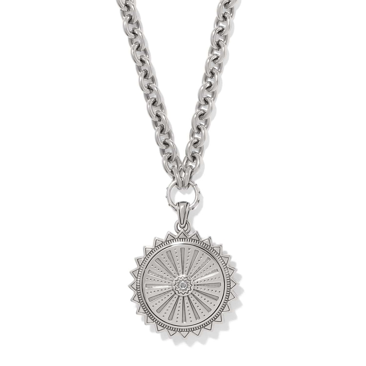 Mosaic Nova Pendant Necklace by Brighton