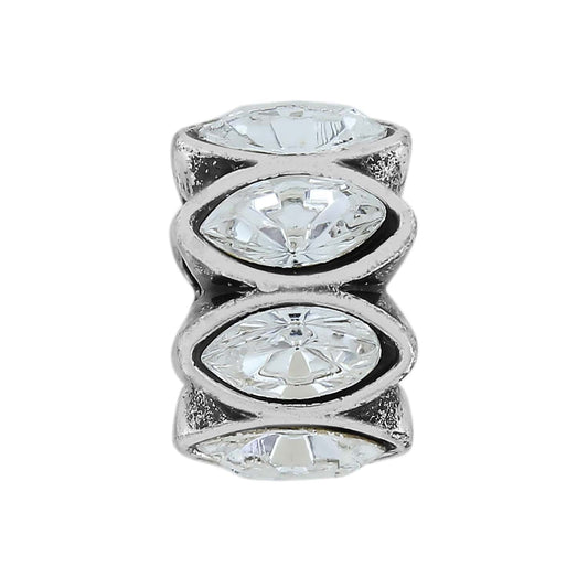 Navette Spacer — Silver