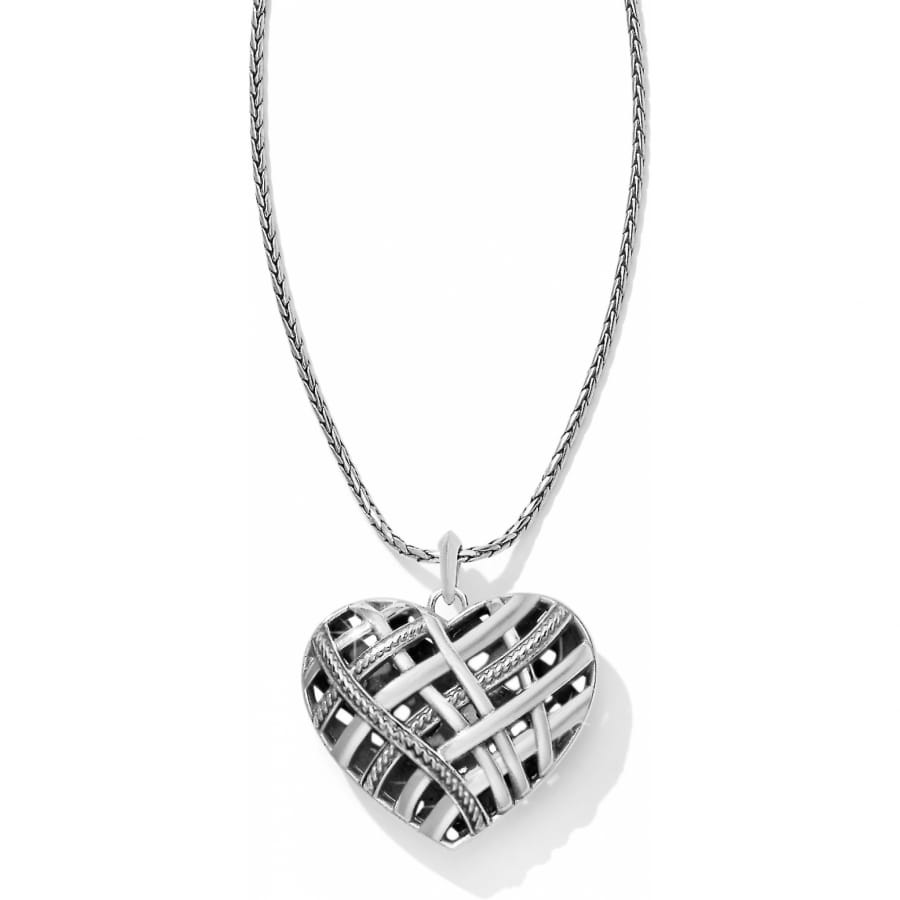 Neptune's Rings Convertible Reversible Heart Necklace by Brighton