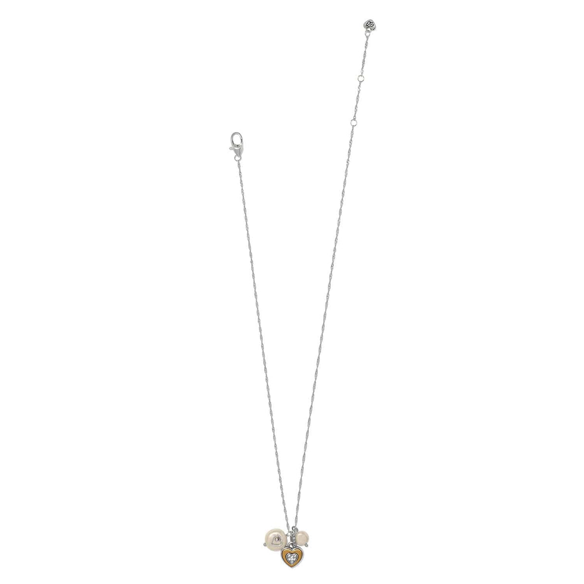 One Heart Pearl Short Necklace by Brighton