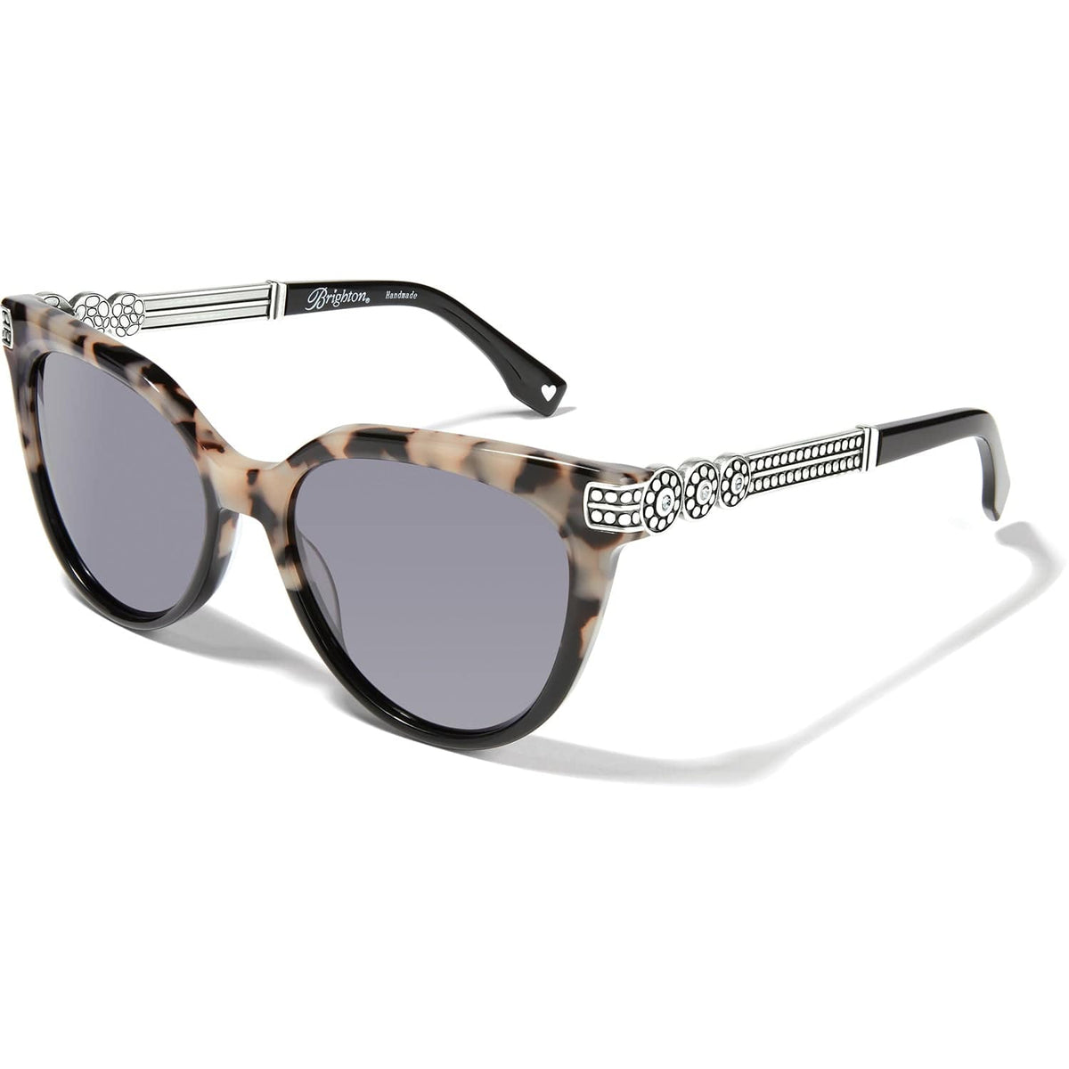 Pebble Medali Dual Tone Sunglasses — Black-Tortoise