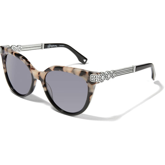 Pebble Medali Dual Tone Sunglasses — Black-Tortoise