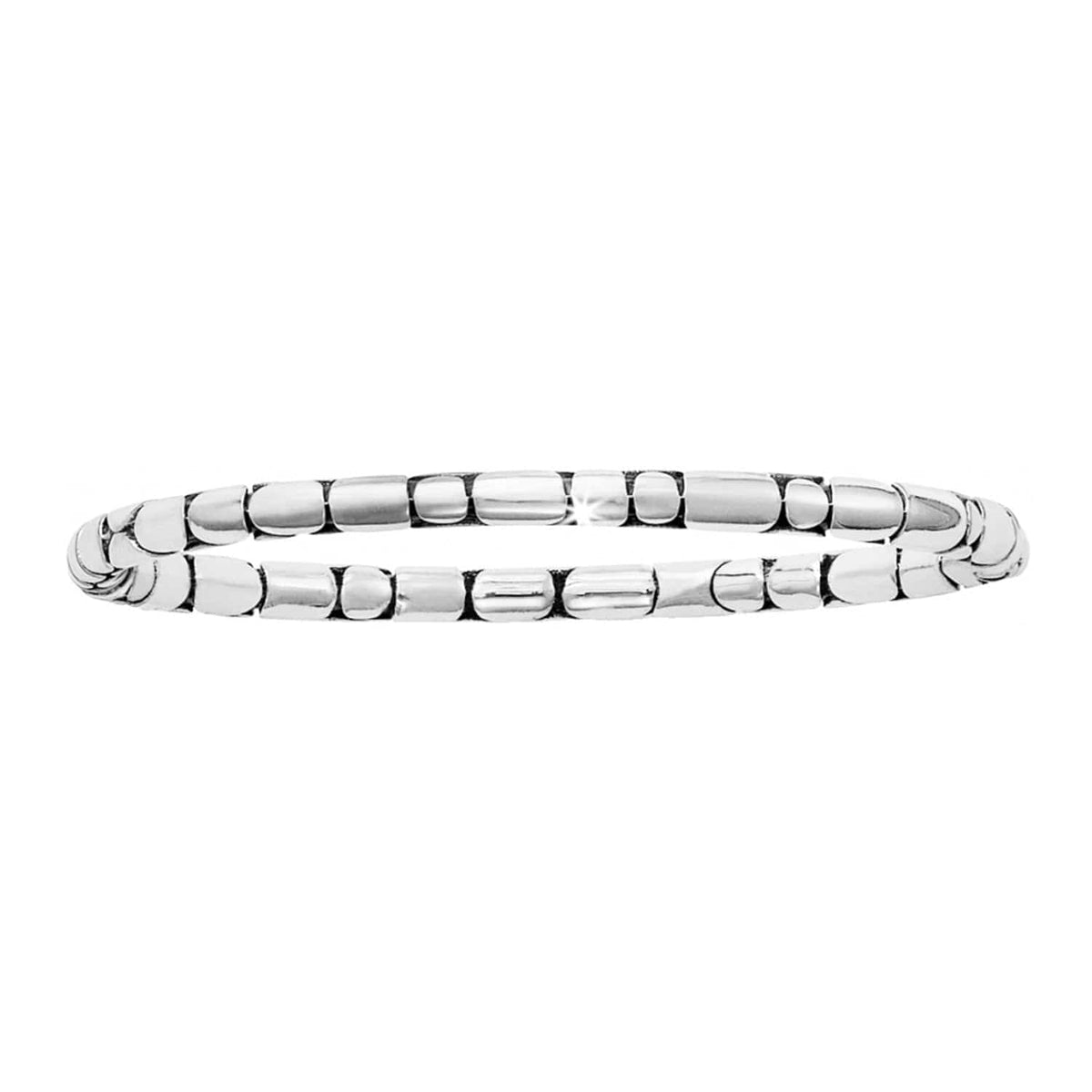 Pebble Slim Hinged Bangle by Brighton