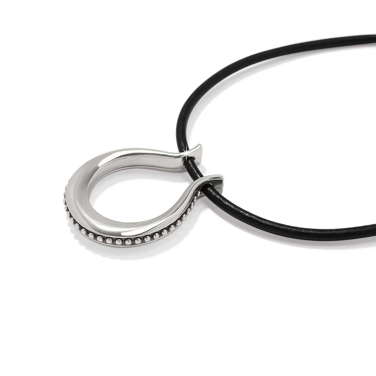 Pretty Tough Arch Leather Necklace by Brighton