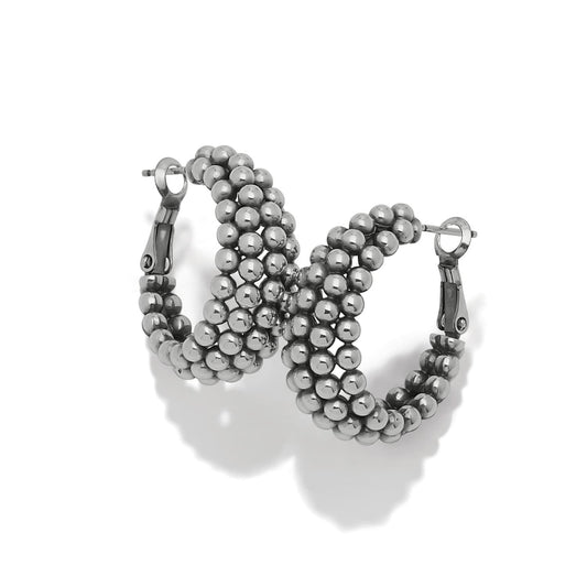 Pretty Tough Blossom Hoop Earrings by Brighton - image 1