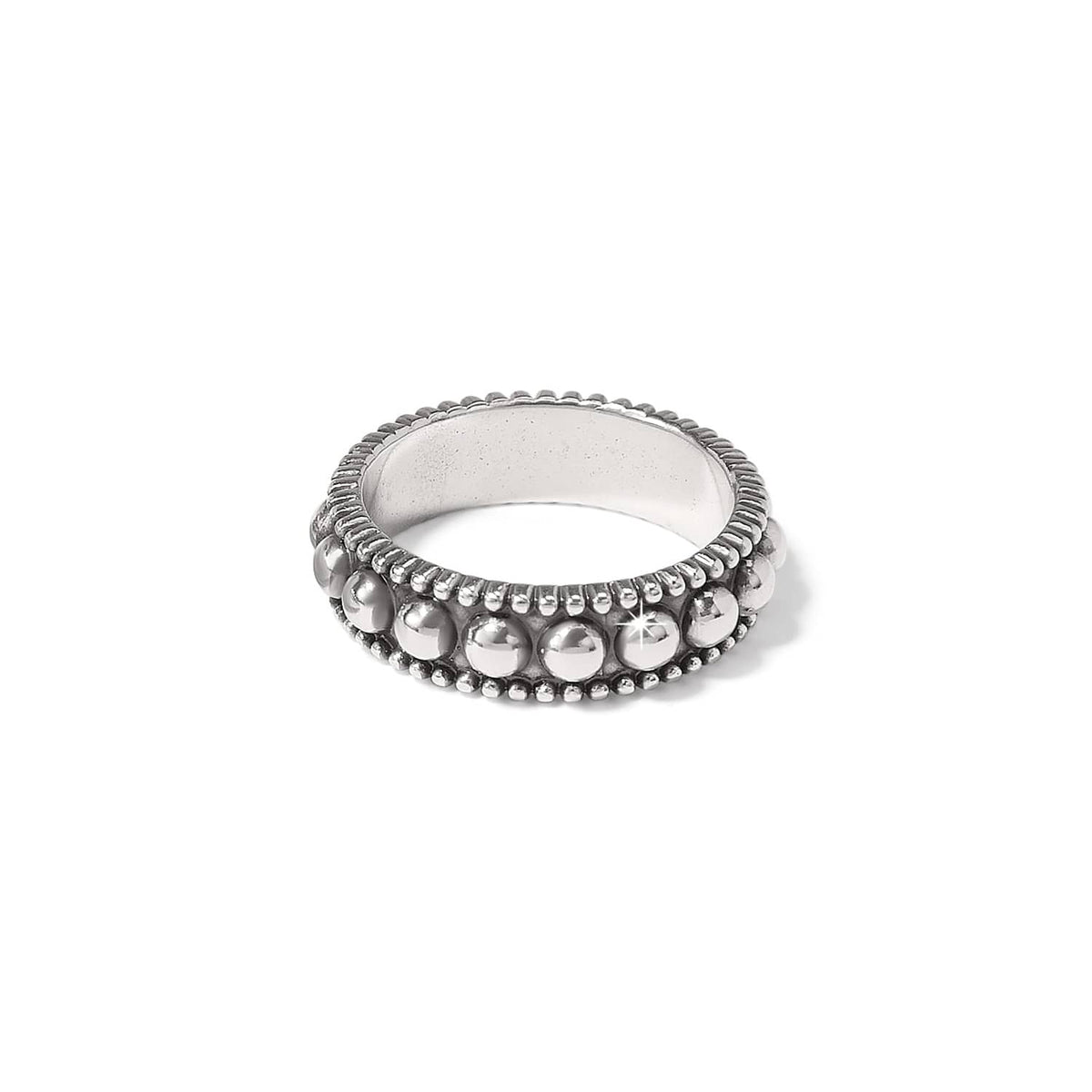 Pretty Tough Gem Ring — Silver