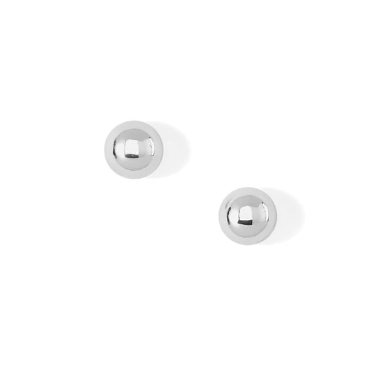 Pretty Tough Stud Post Earrings — Silver