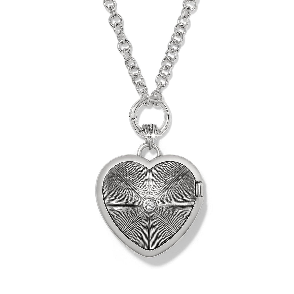 Reverie Bluebird Locket Necklace by Brighton