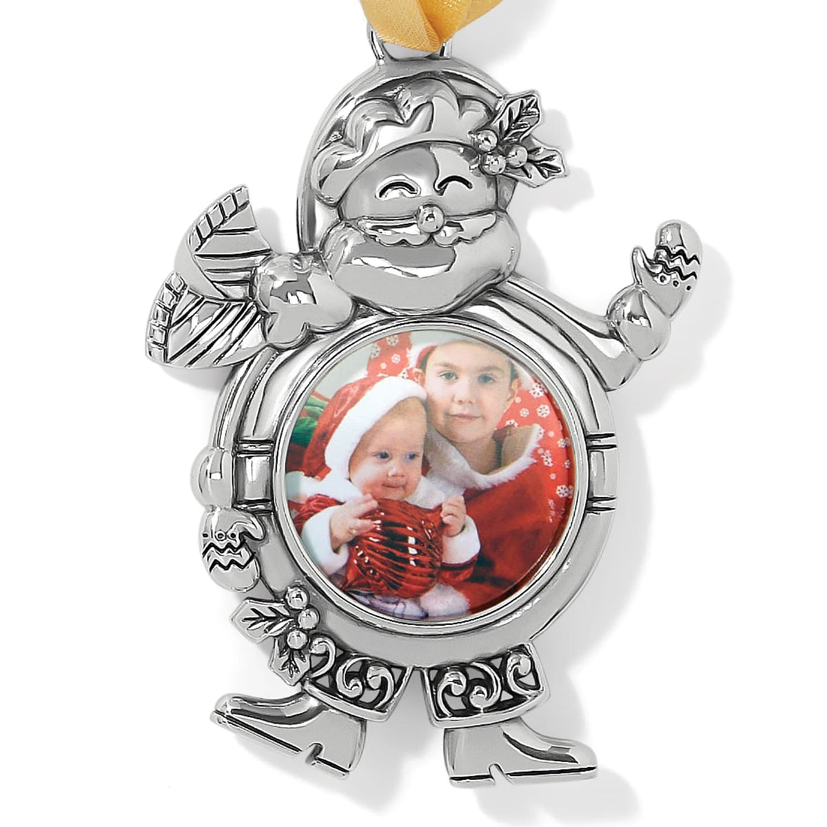 Santa Photo Ornament by Brighton