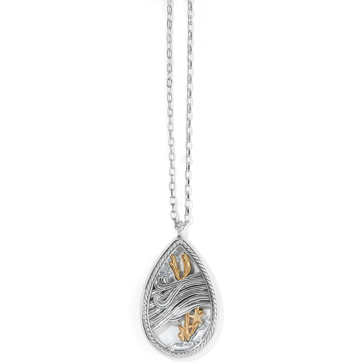 Sea Current Convertible Shaker Necklace by Brighton