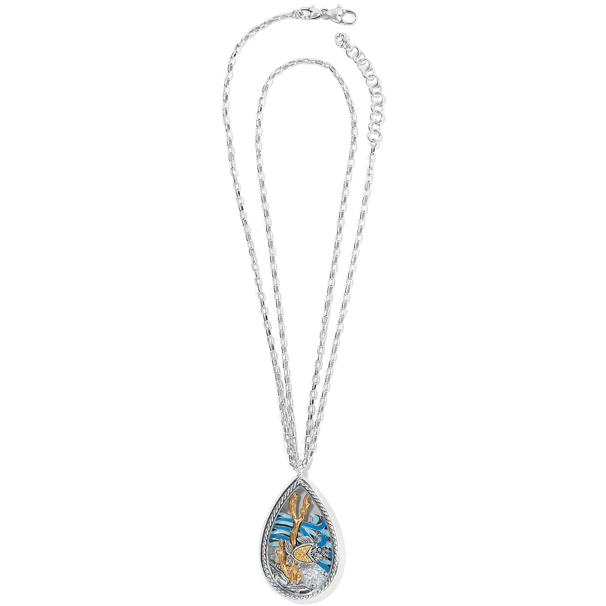 Sea Current Convertible Shaker Necklace by Brighton