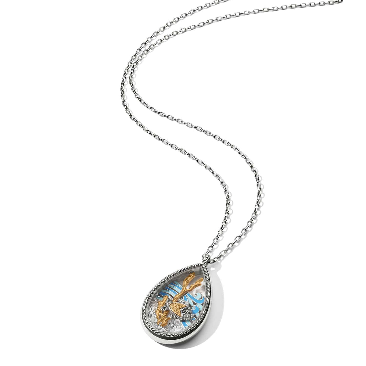 Sea Current Convertible Shaker Necklace by Brighton