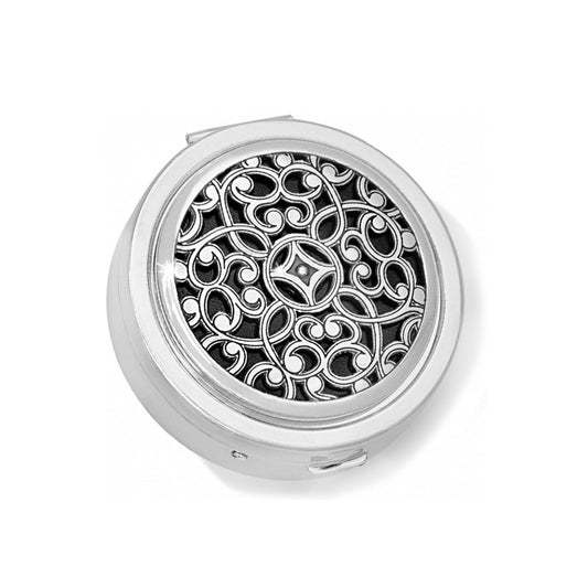 Serendipity Pill Box — Silver