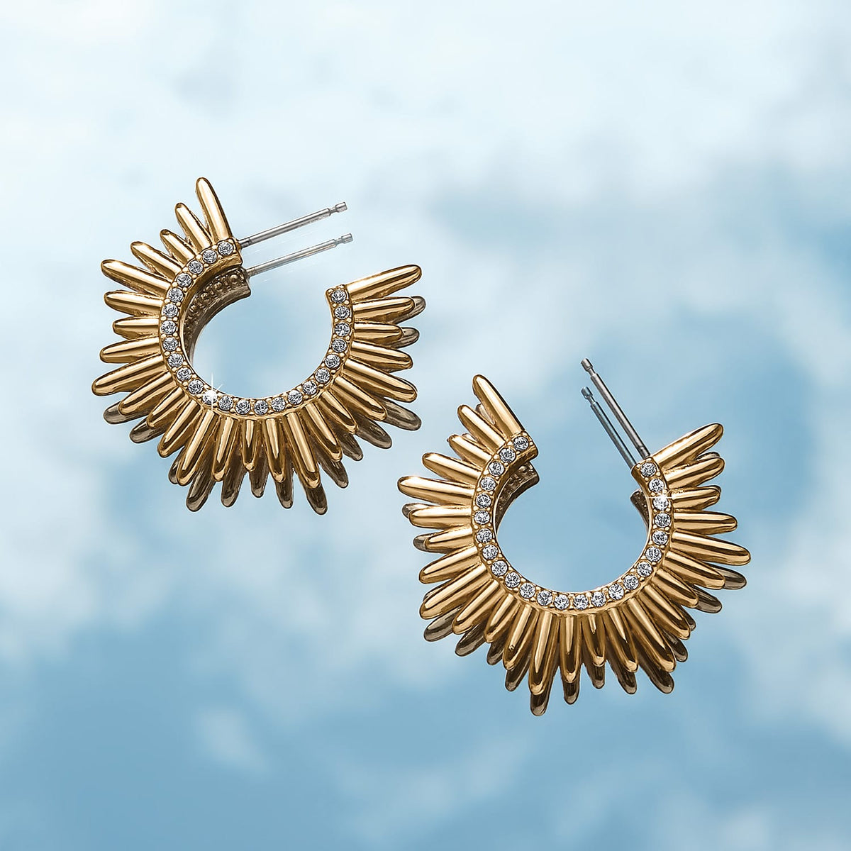Solara Hoop Earrings by Brighton