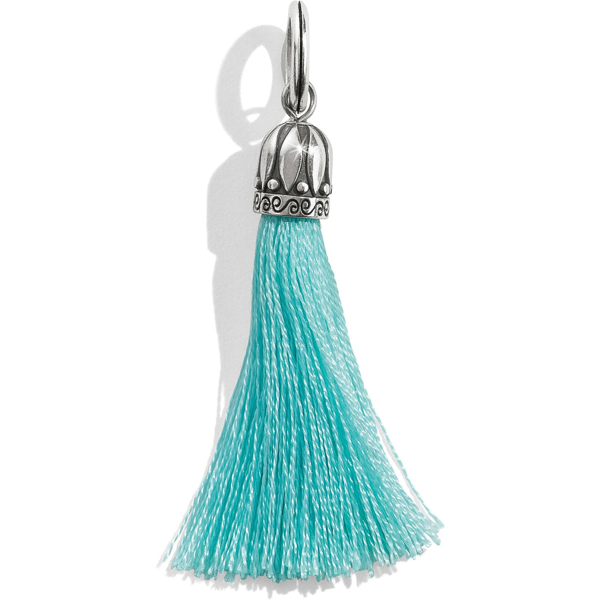 Tahlia Tassel Amulet — Blue