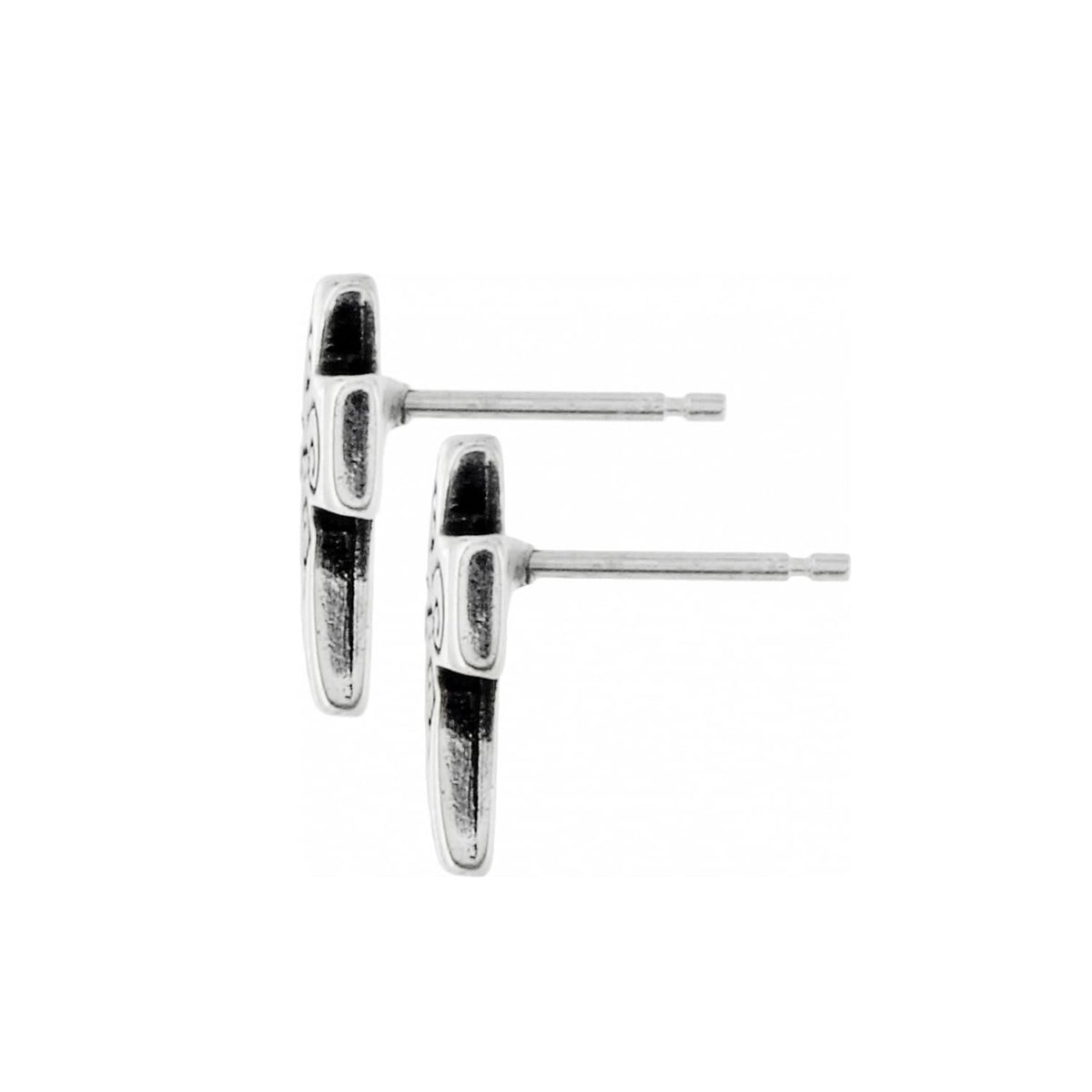True Cross Mini Post Earrings by Brighton