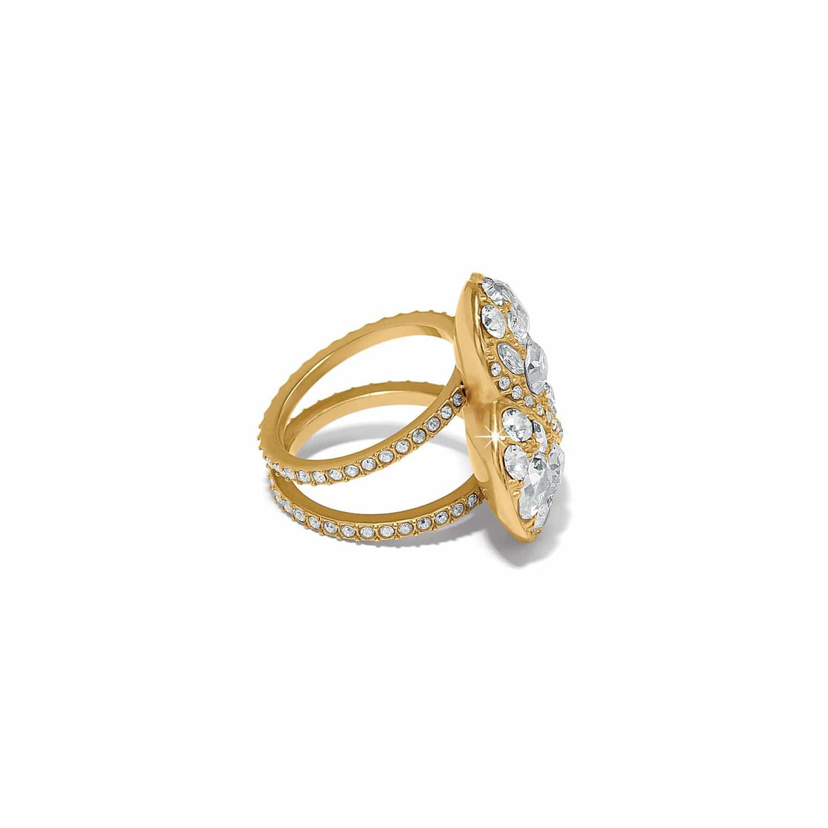 Trust Your Journey Golden Heart Ring by Brighton