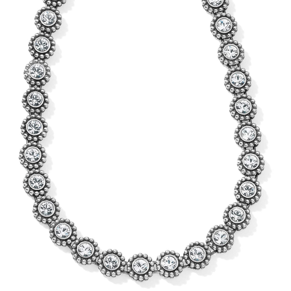Twinkle Link Necklace — Silver