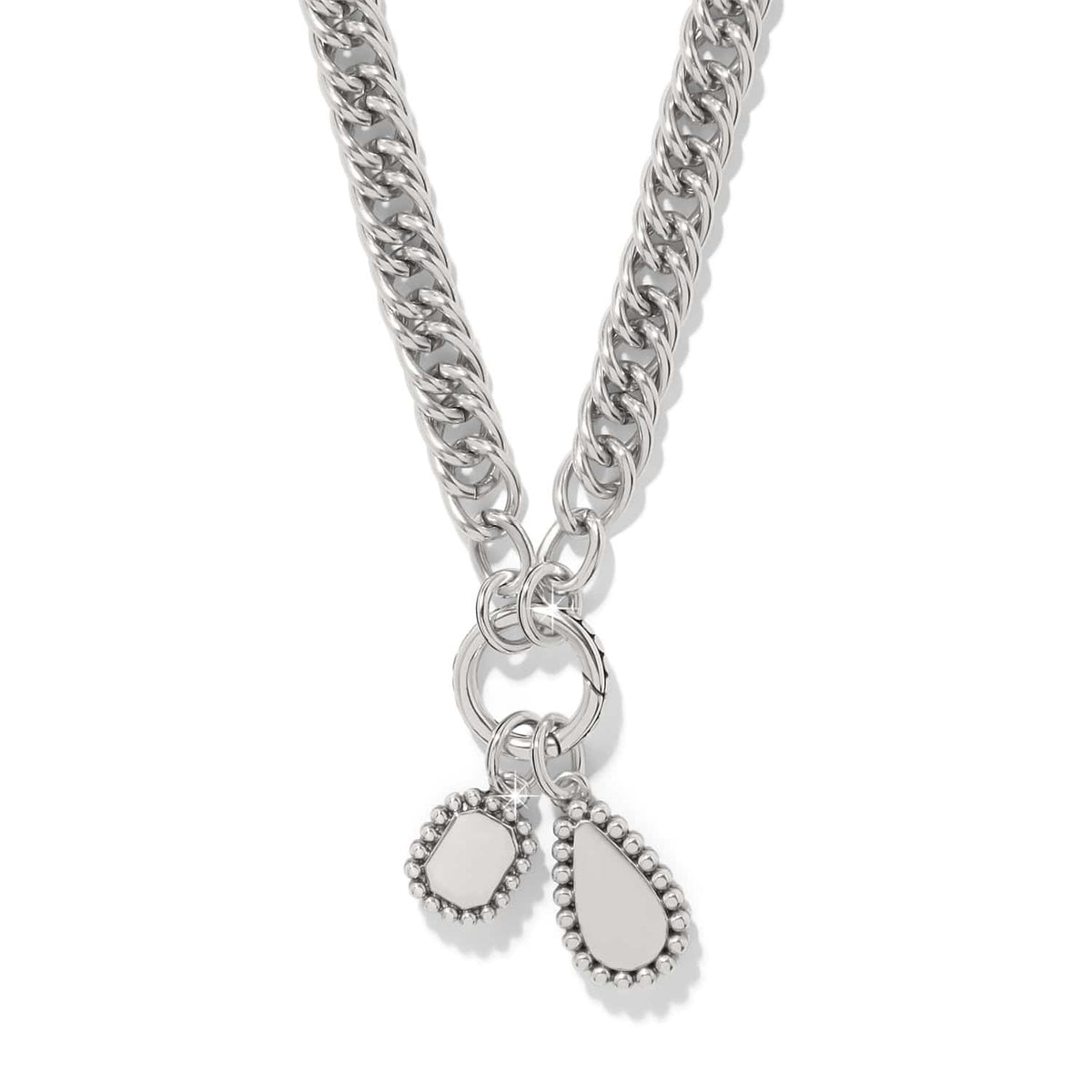 Twinkle Luxe Charm Link Necklace by Brighton