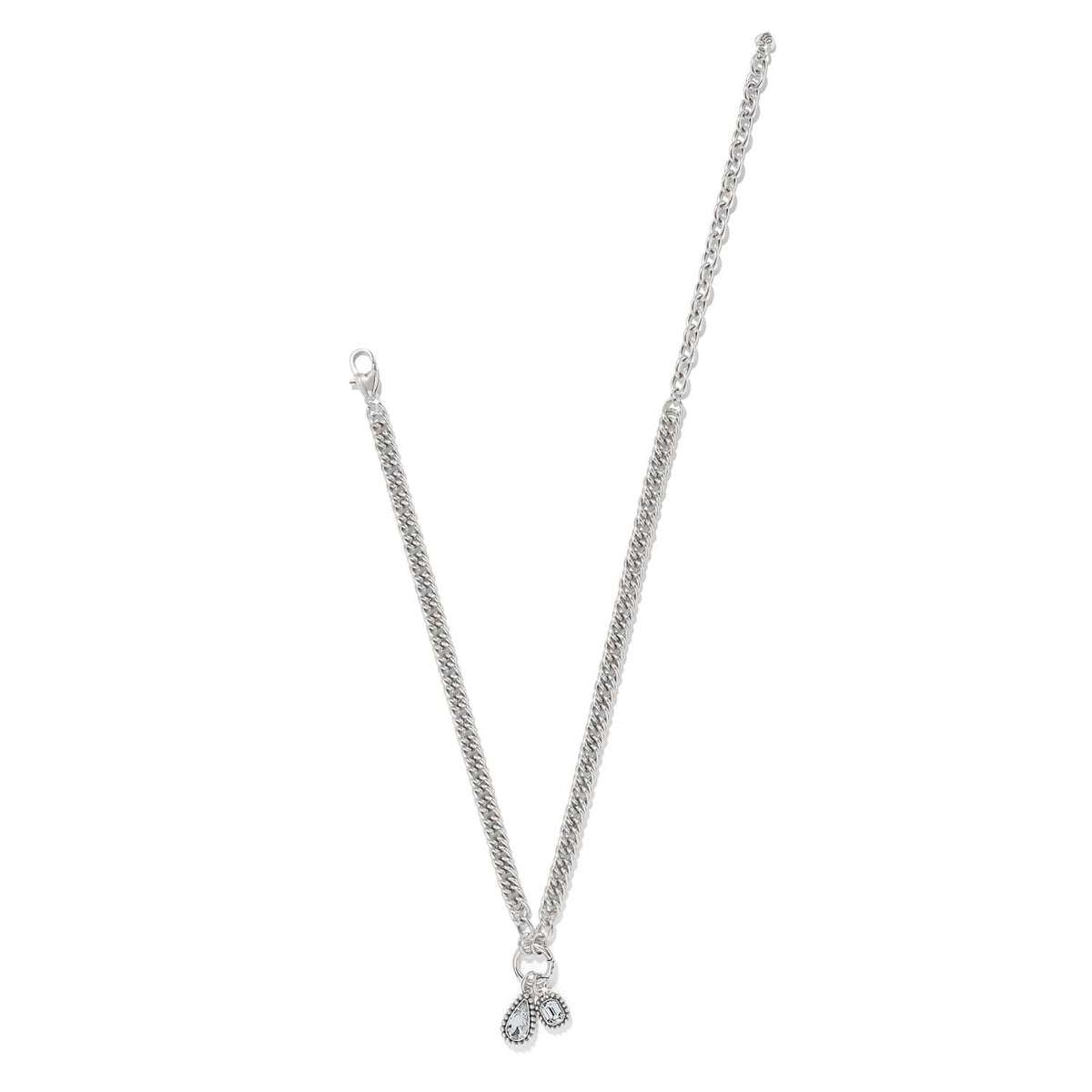 Twinkle Luxe Charm Link Necklace by Brighton