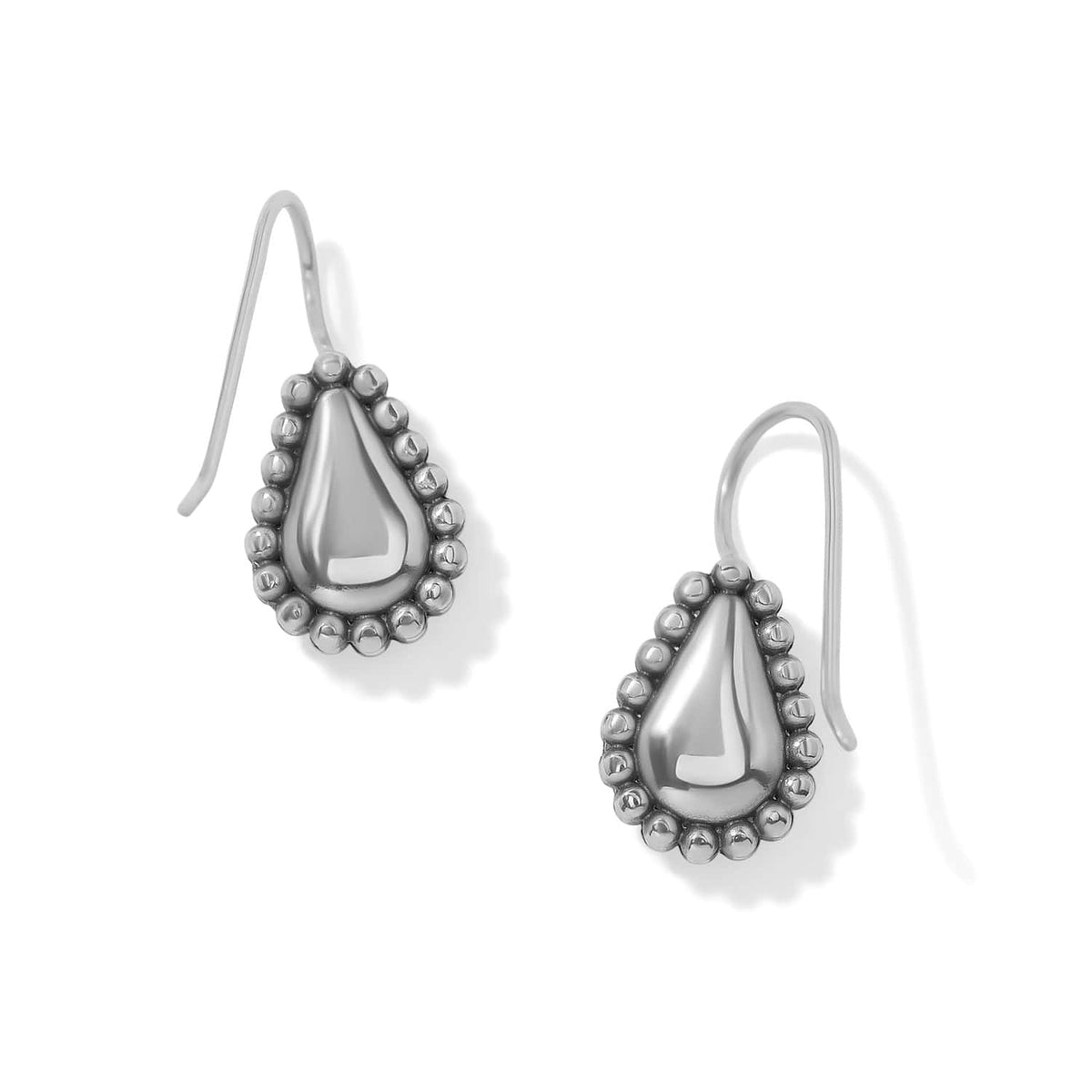 Twinkle Luxe Teardrop French Wire Earrings by Brighton