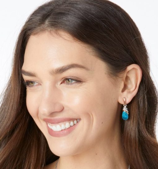 Brighton hot sale turquoise earrings