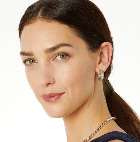 Brighton ice on sale hoop earrings