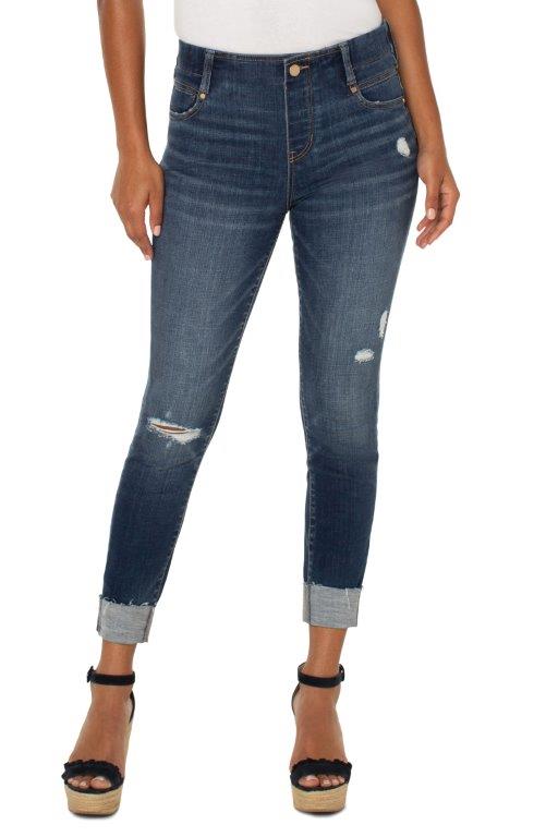 Liverpool Jeans Company Gia Crop Skinny LM7888CH9 | Pappagallo Classiques